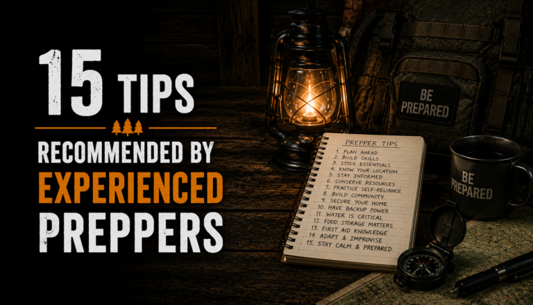 15 Tips Recommended By Experienced Preppers That Every Beginner Should Know