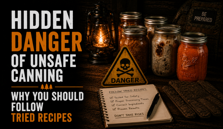 Hidden Danger of Unsafe Canning Why You Should Follow Tried Recipes