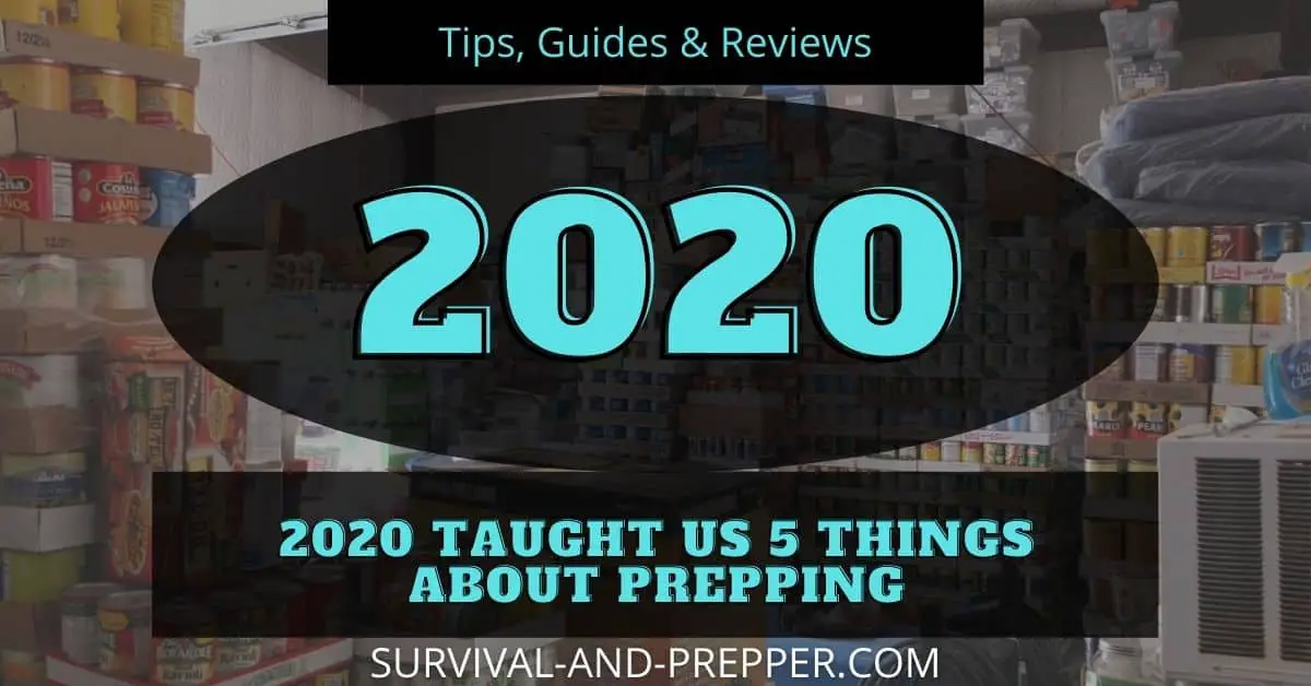 2020 lessons about prepping