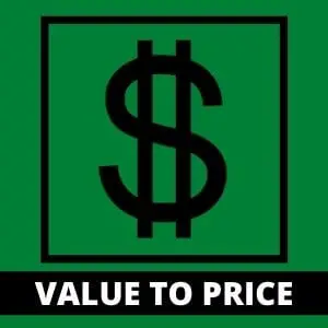 value to price