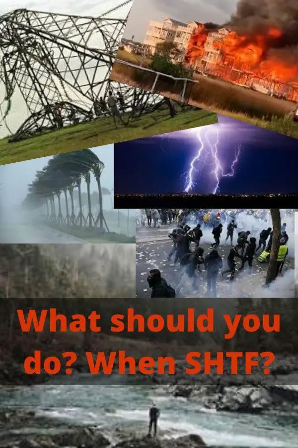 What should you do first in a SHTF scenario?