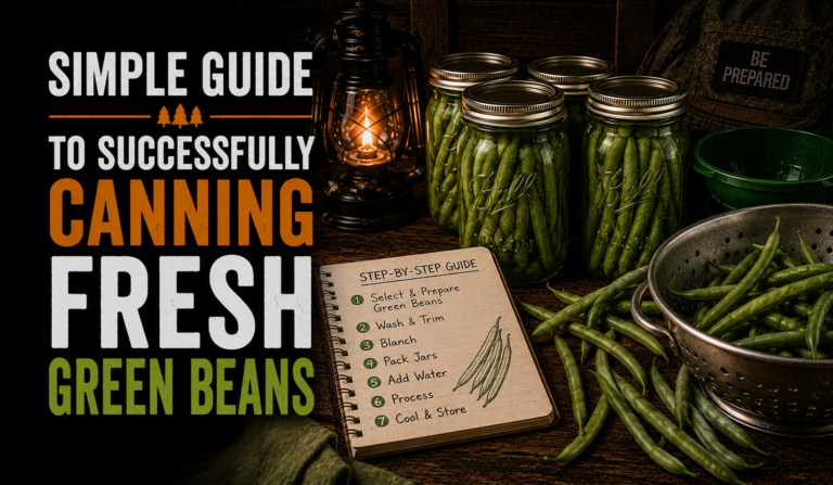 Simple Guide to Successfully Canning Fresh Green Beans