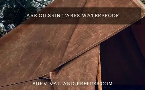 Are Oil Skin Tarps Waterproof