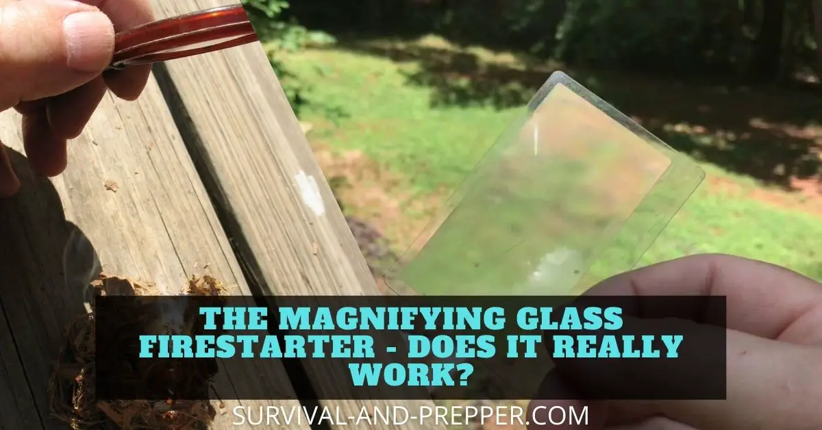 Magnifying Glass Firestarters
