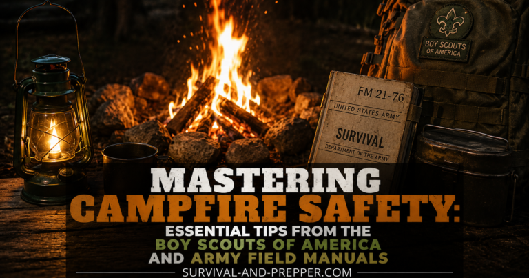 Mastering Campfire Safety: Essential Tips from the Boy Scouts of America and Army Field Manuals