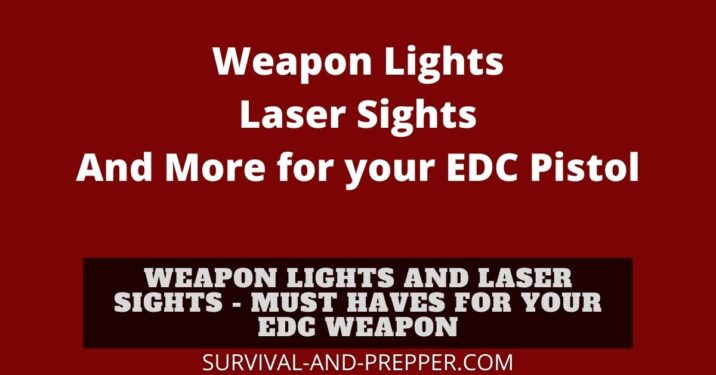 Weapon lights and laser sites header image