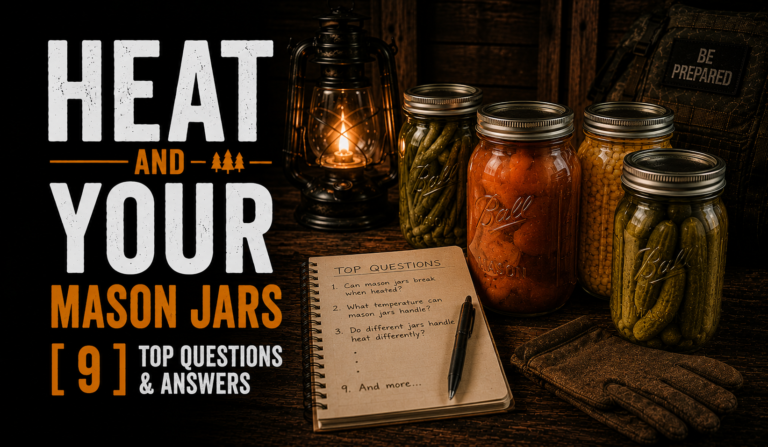 Heat and Your Mason Jars [ 9 ] Top Questions & The Answers