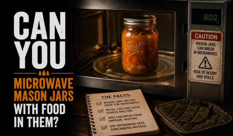 Can You Microwave Mason Jars with Food in Them?